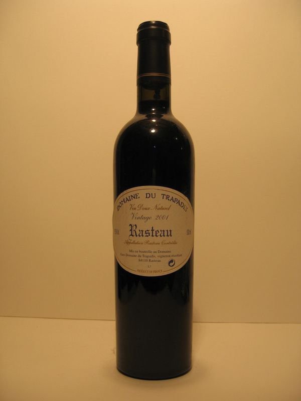 Rasteau 2001 Rancio Vin doux naturel