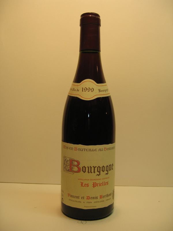Bourgogne les Prielles 1999